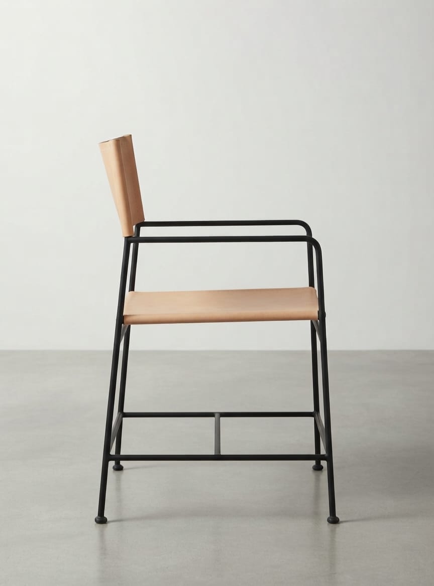 Aurelio Leather Dining Chair