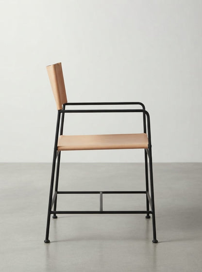 Aurelio Leather Dining Chair