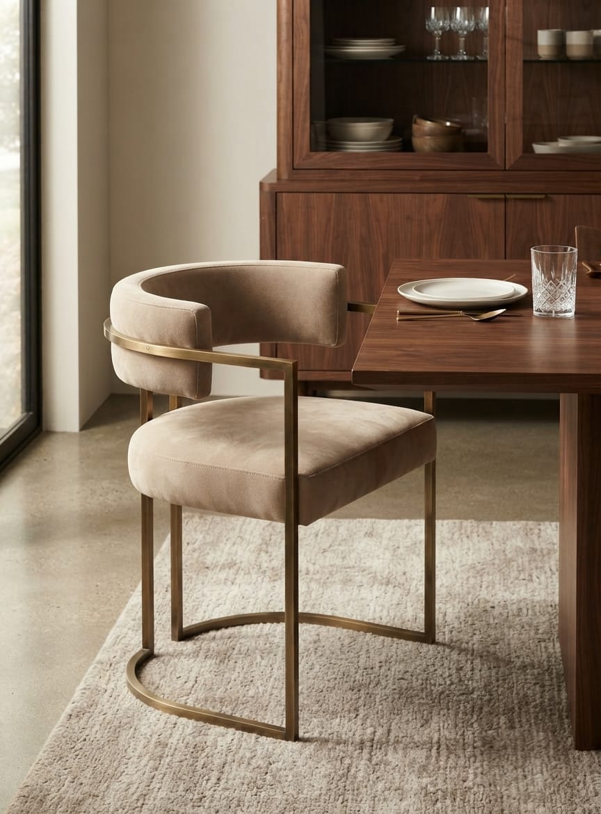 Aurelio Luxe Accent Dining Chair