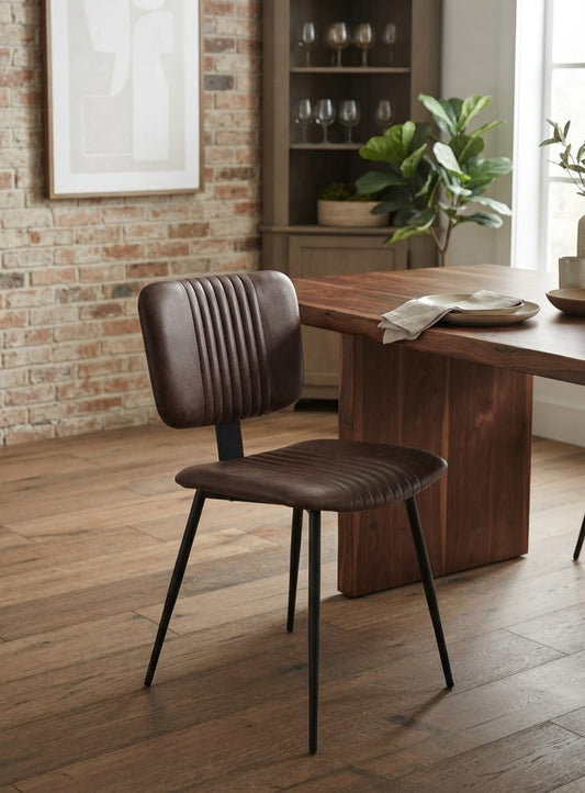 Rivano Leather Dining Chair