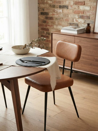 Sienna Luxe Leather Dining Chair