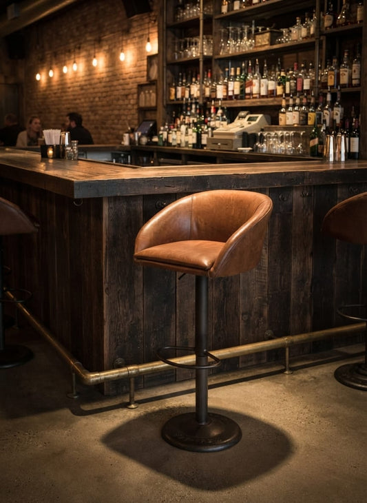 Avelon Luxe Swivel Bar Chair