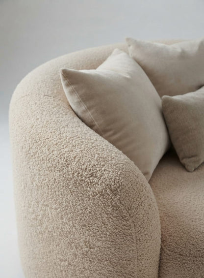 Sienna Bouclé Three Seater Sofa