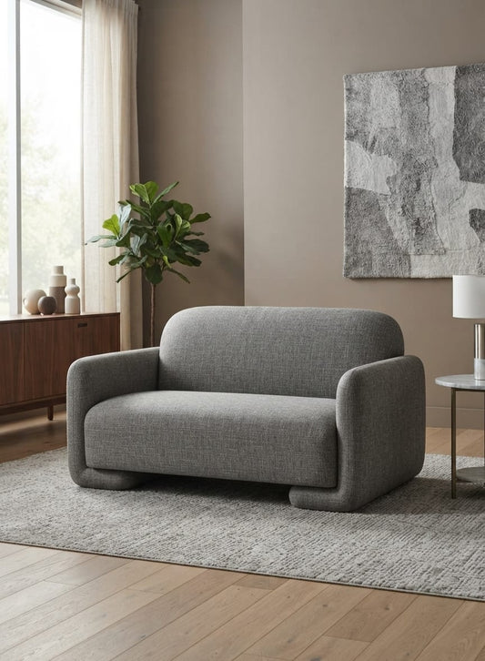 The Heather Slate Contour Single Seater Sofa Chair