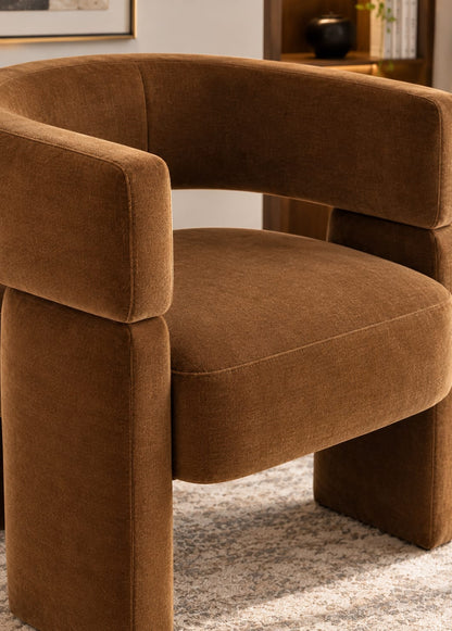 Luxury Truffle Horizon Tub Chair