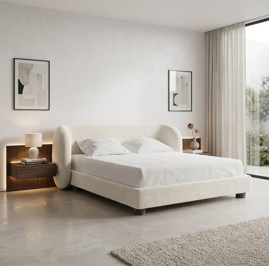 Aura Curve Designer Cocoon Luxury Bed