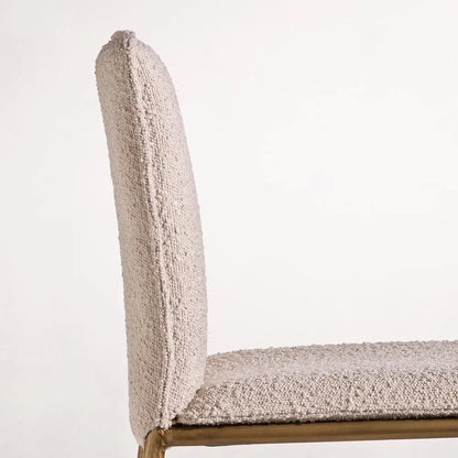 Luxe Gold Frame Accent Dining Chair